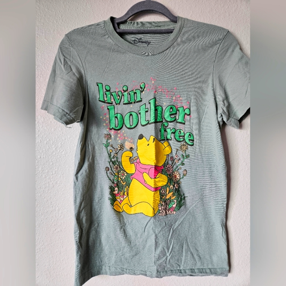 Disney Winnie the Pooh Bother Free Floral Women's tee - Boxlunch exclusive